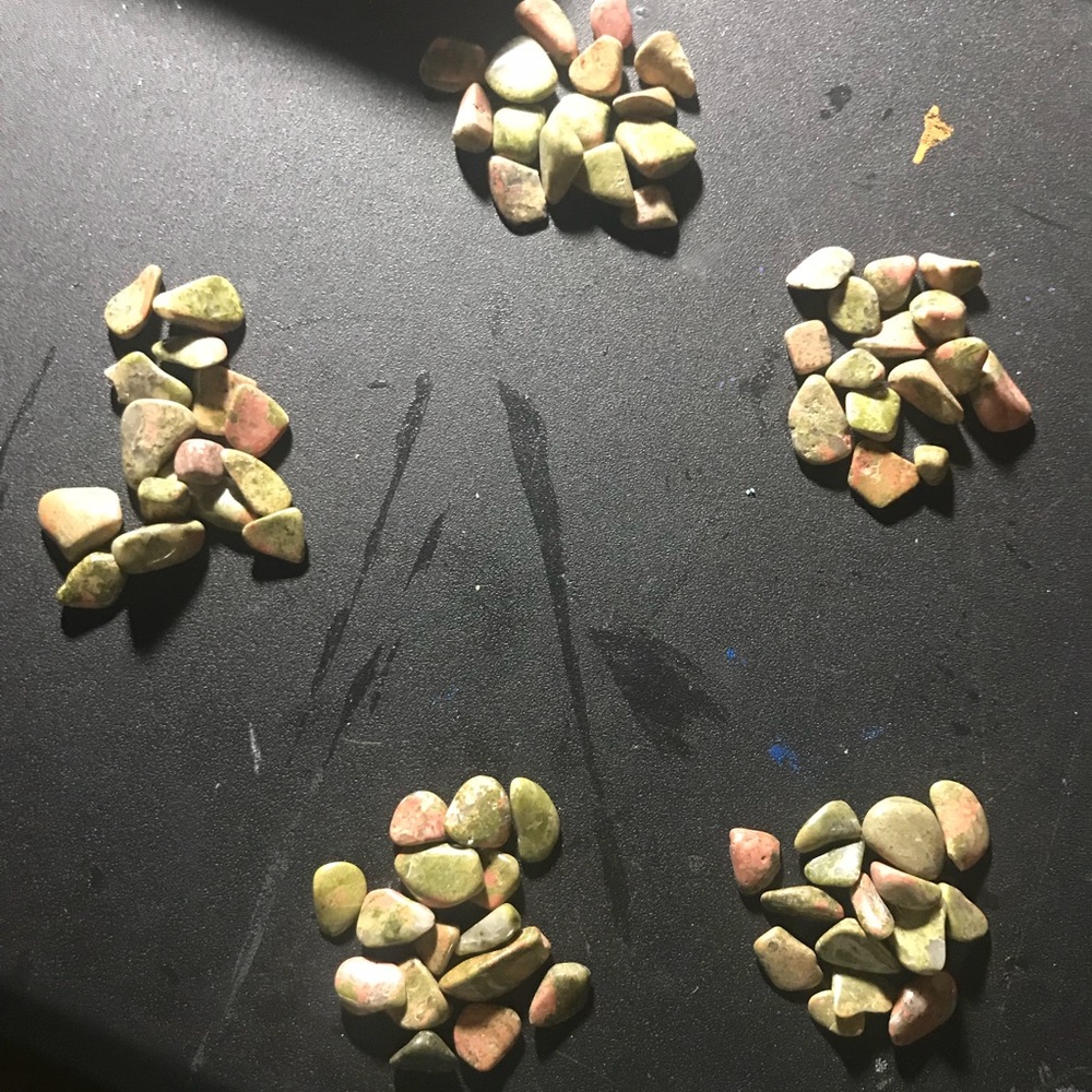 Unakite healing stone bag w/free gift